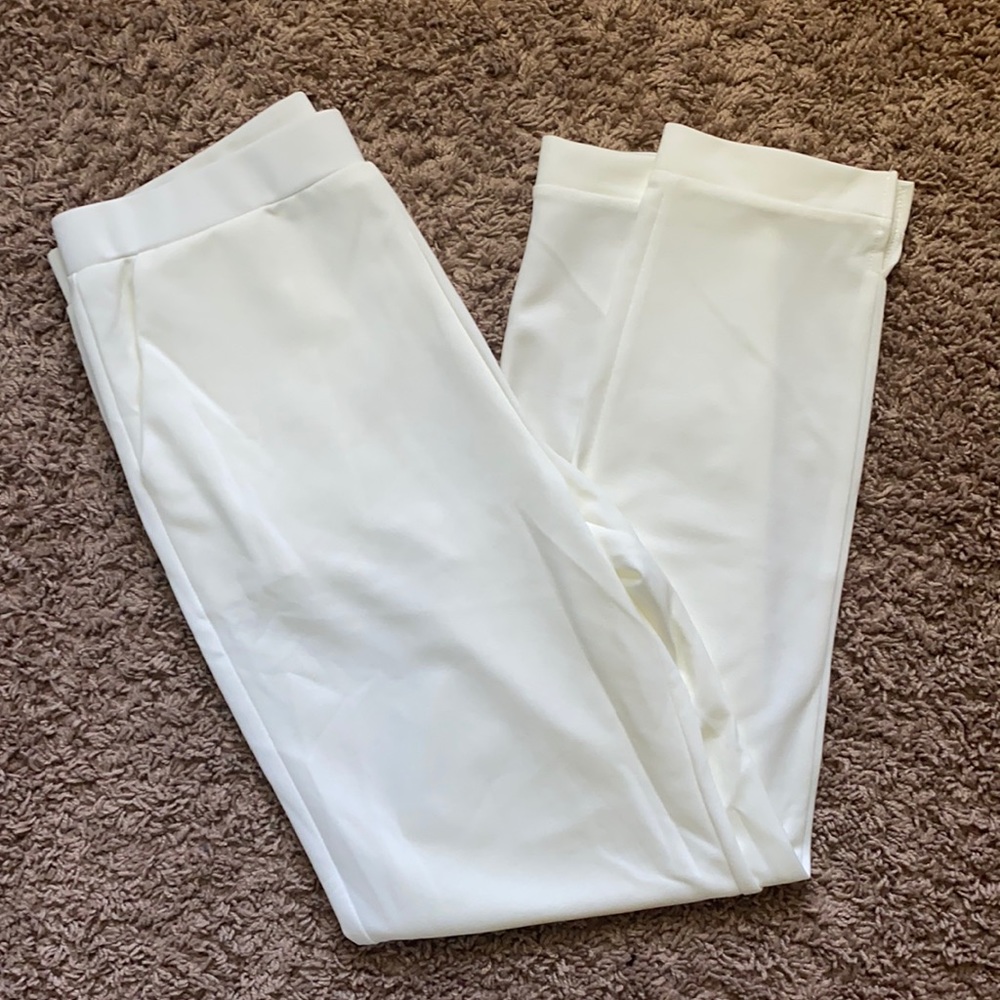 SHEIN Slant Pocket Solid Pants
